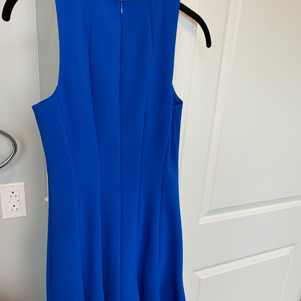 Royal blue dress